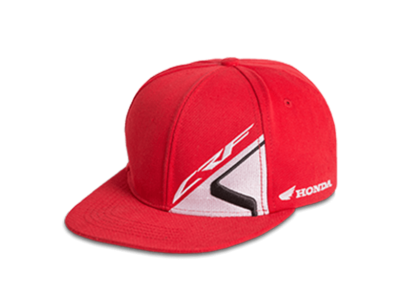 HONDA CRF SNAPBACK CAP (RED)