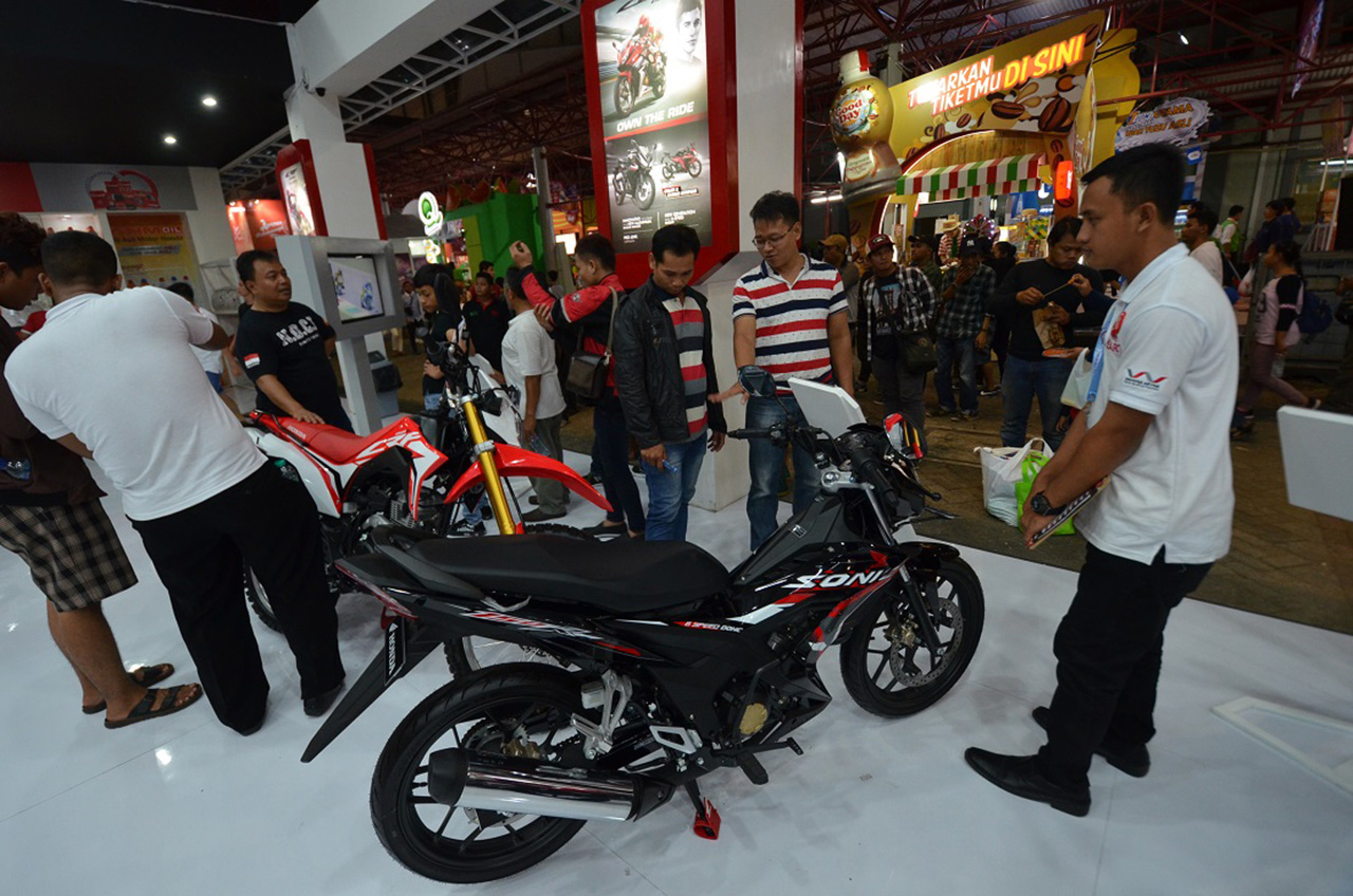 Motor Honda ‘Laris Manis’ Di Jakarta Fair 2018