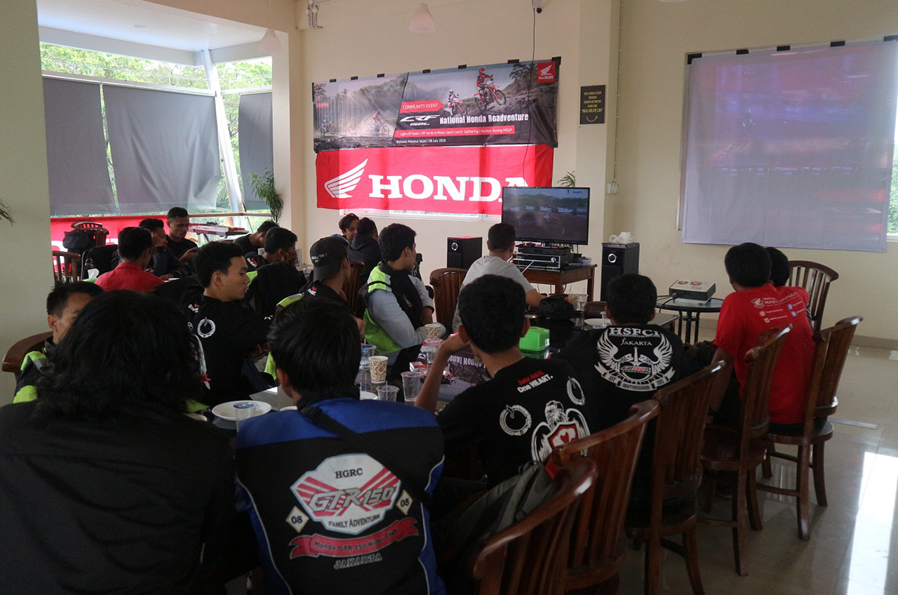 Honda Roadventure CRF150L ‘Demam’ Adventure Landa Komunitas Honda Jakarta Dan Tangerang