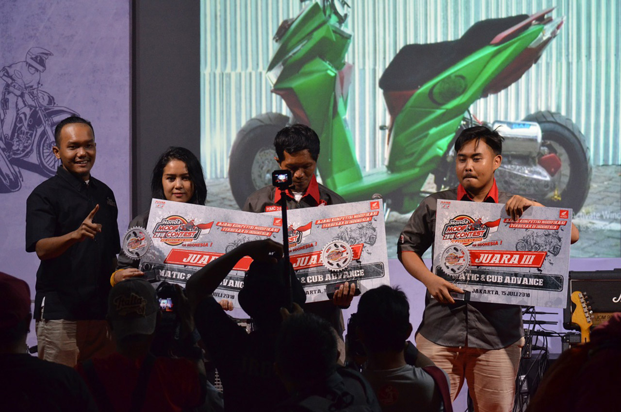 Honda Modif Contest 2018 Seri Jakarta  Ajang Unjuk Kreatifitas Modifikator Jakarta Dan Tangerang