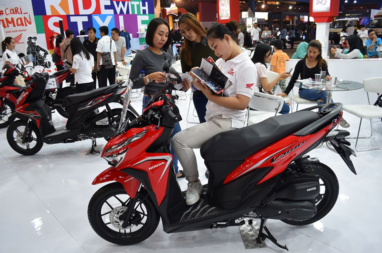 Promo Dan Hadiah Menunggu Konsumen Honda Di Jakarta Fair Kemayoran