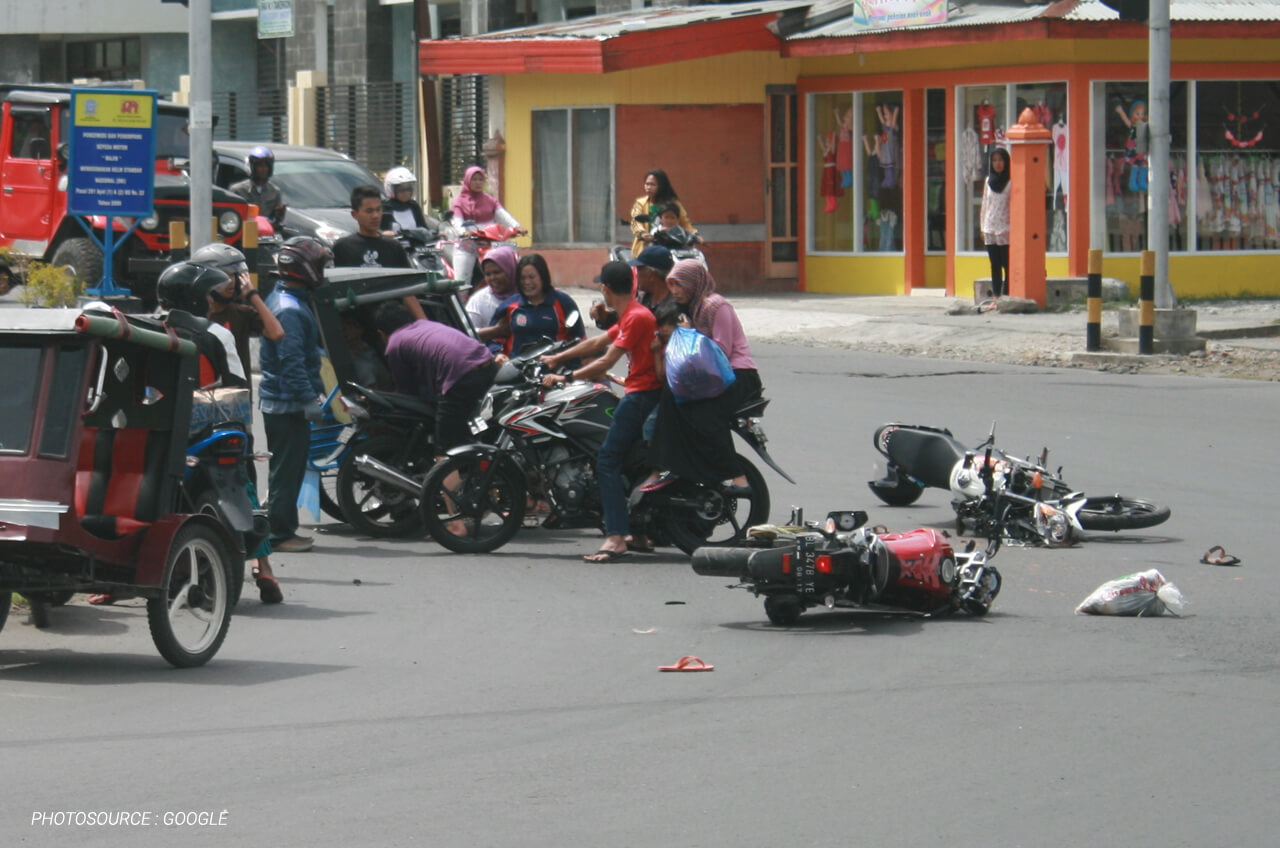 Kurangi Angka Kecelakaan Sepeda Motor Menyambut Ulang Tahun Indonesia