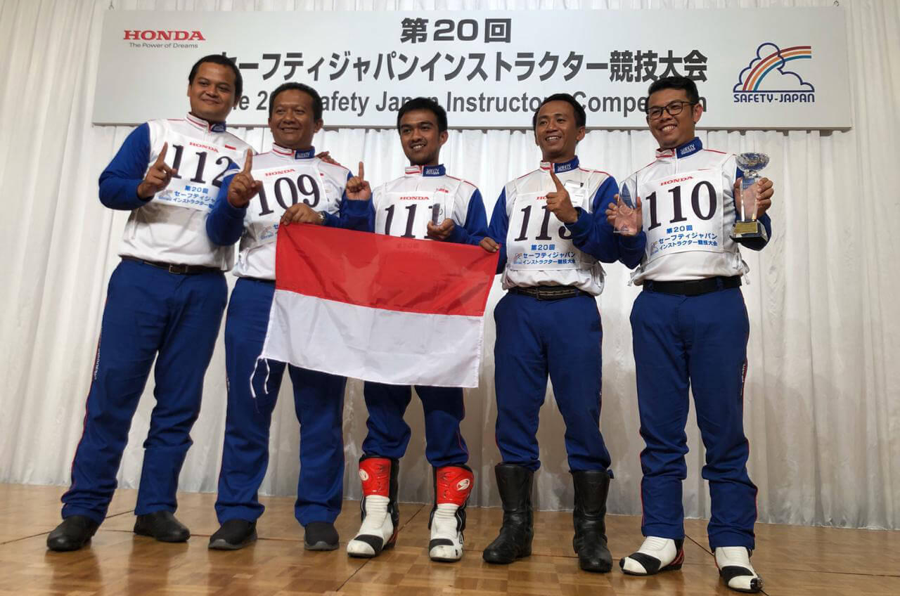 Menang Kompetisi Di Jepang, Instruktur Safety Riding Wahana ‘Bermimpi’