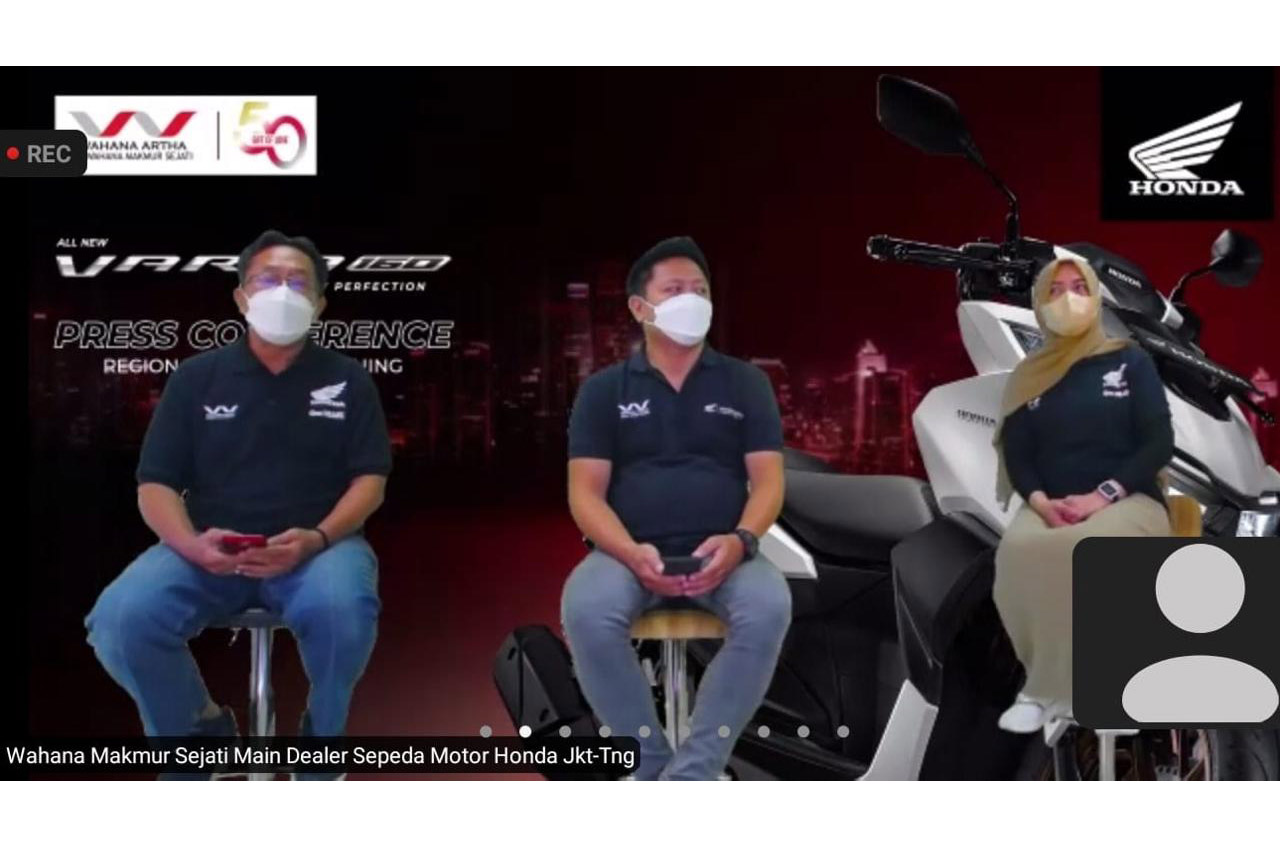 Wahana Siap Pasarkan Skutik Premium All New Honda Vario 160