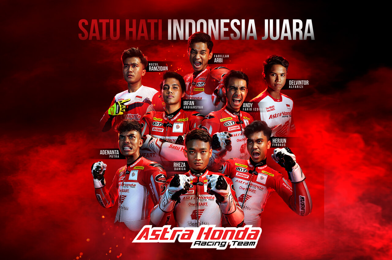 Dukungan Penuh Astra Honda Motor Untuk Prestasi Membanggakan Pebalap Indonesia