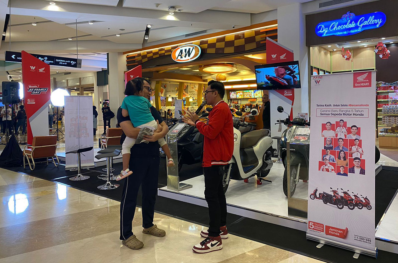 Wahana Tawarkan Pekan Promo Khusus Motor Honda Di Honda AT Family Day