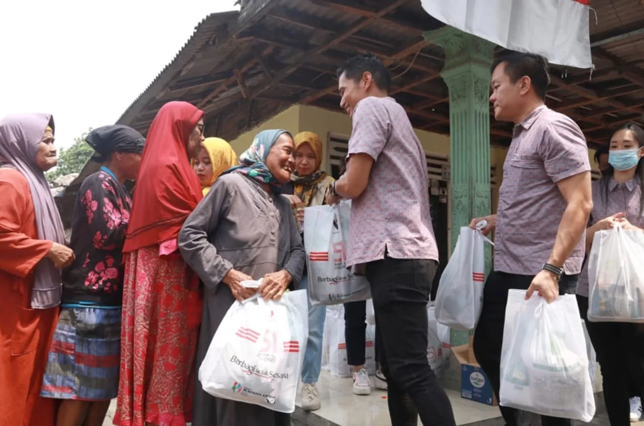 Tahun 2023, Yayasan Wahana Artha Salurkan Bantuan Sosial Sekitar Rp1 Miliar