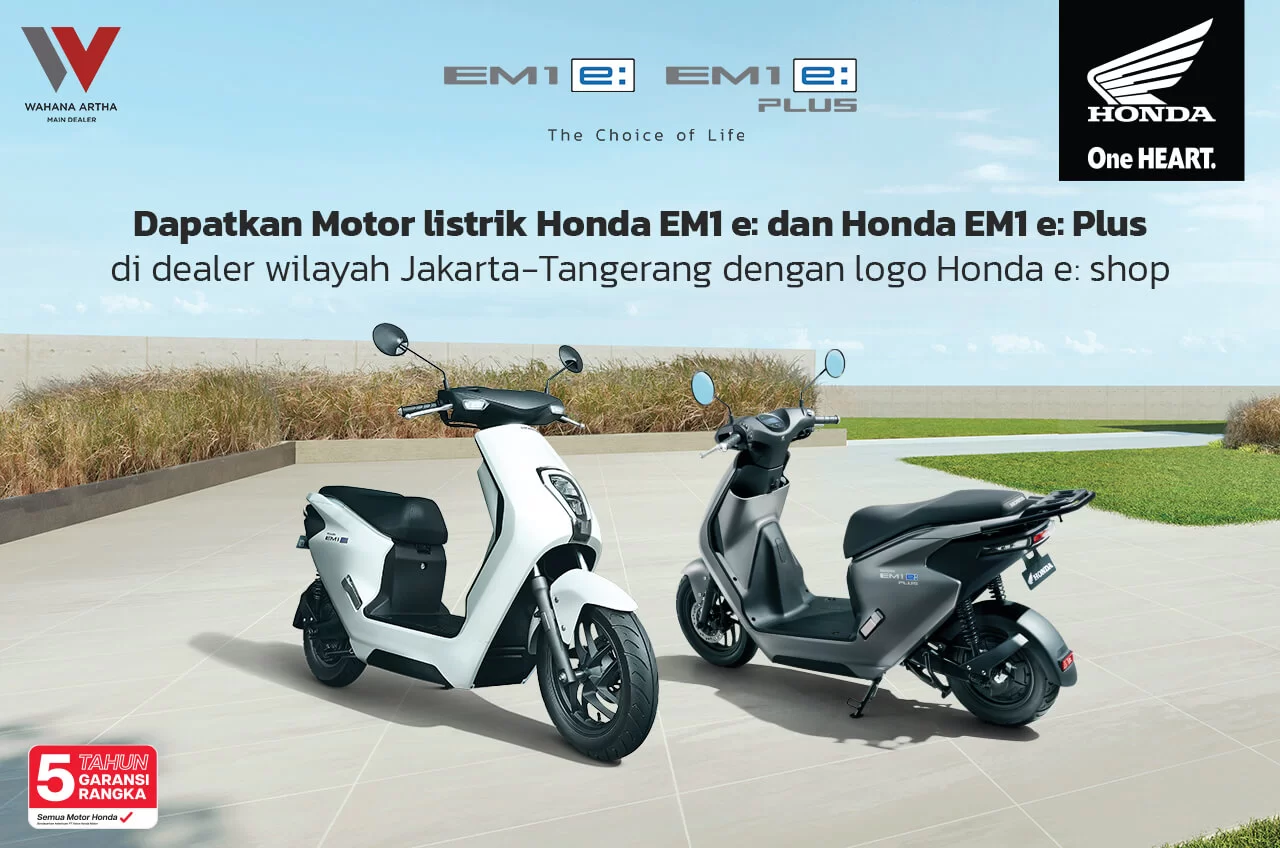 Dealer Di Wilayah Jakarta - Tangerang Dengan Logo Honda E: Shop