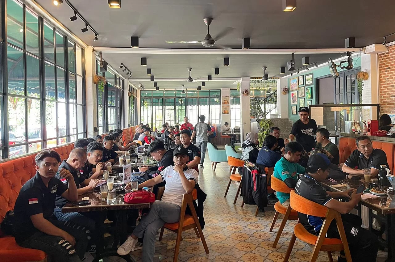 Kedepankan #Cari_Aman, Ratusan Anggota Klub Honda CBR Touring Dalam Kota