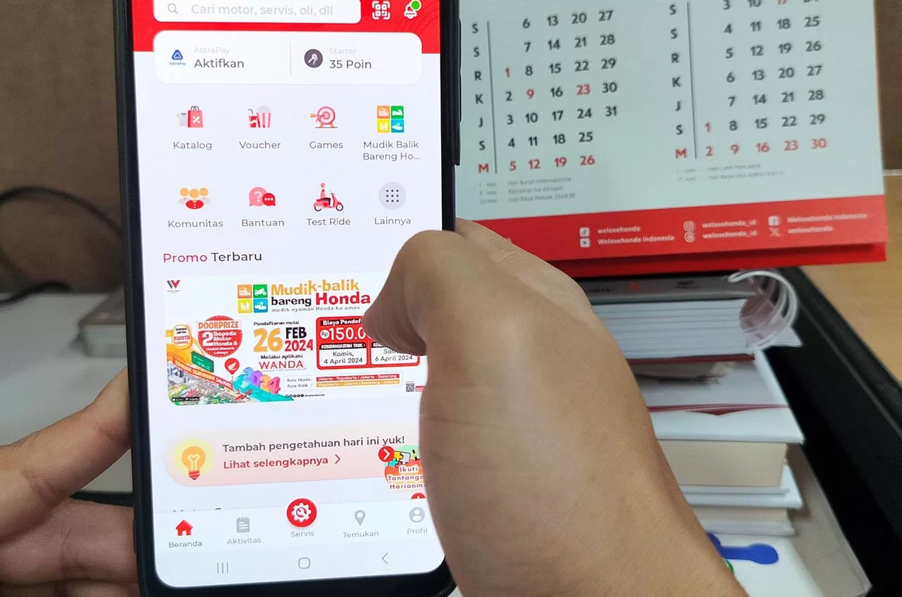 Mau Daftar Mudik Gratis Honda? Daftar Aja Lewat Aplikasi WANDA 