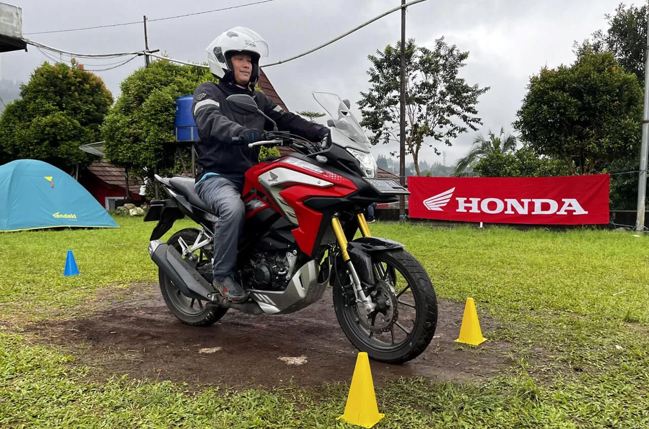 Sebelum Puasa, Puluhan Anggota Komunitas Motor Honda ‘Ngayab’