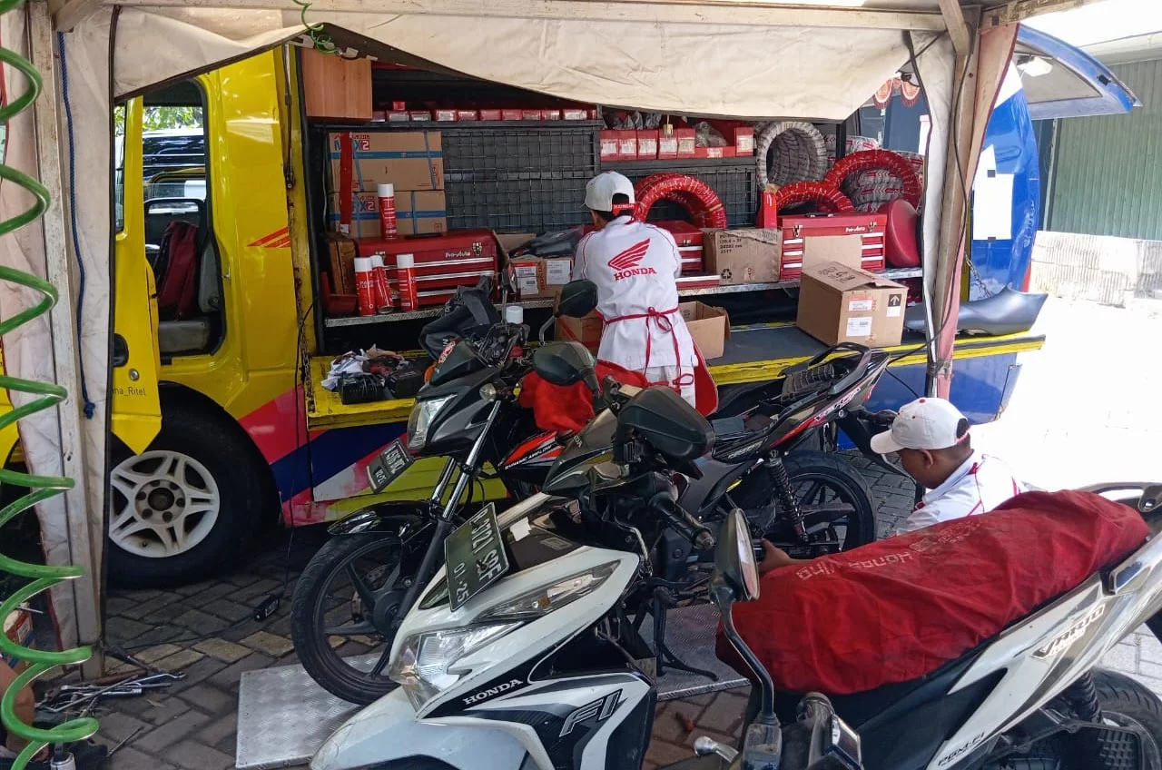 Januari-April 2024, Semok Layani 1.000 Lebih Konsumen Motor Honda