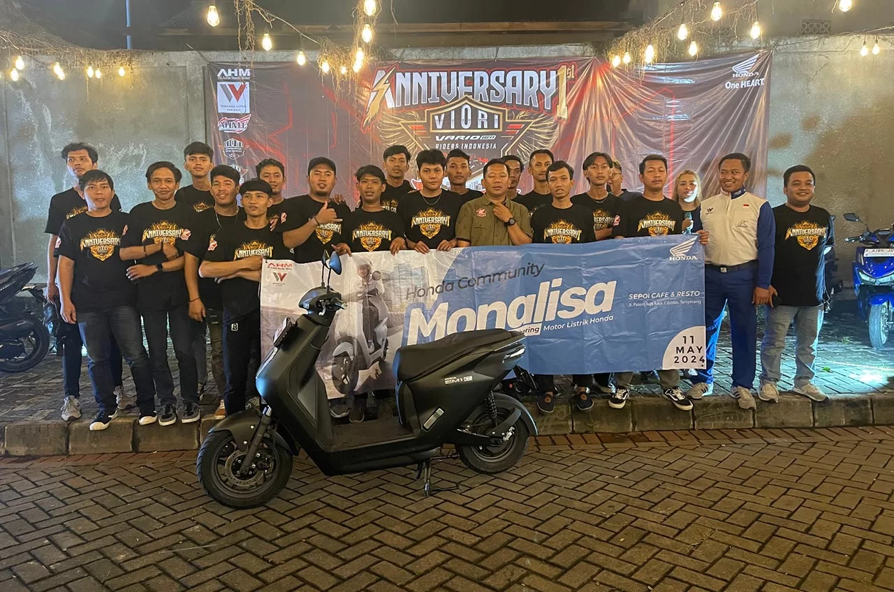 HUT Ke-1 VIORI Chapter Tangerang, WMS Dorong Komunitas Motor Jadi Pelopor #Cari_Aman Berkendara
