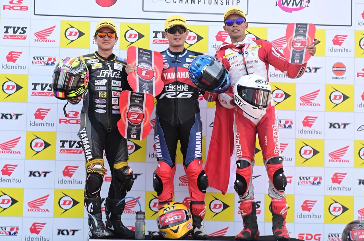 Ramadhipa Catat Kemenangan Perdana ARRC Jepang