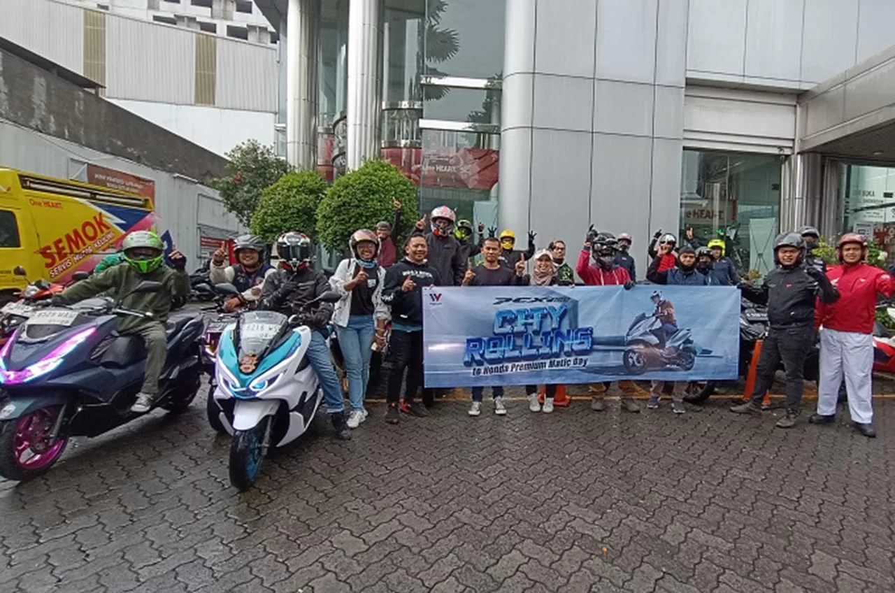 Seru! Honda PCX 160 City Rolling Bareng Awak Media Ke HPMD