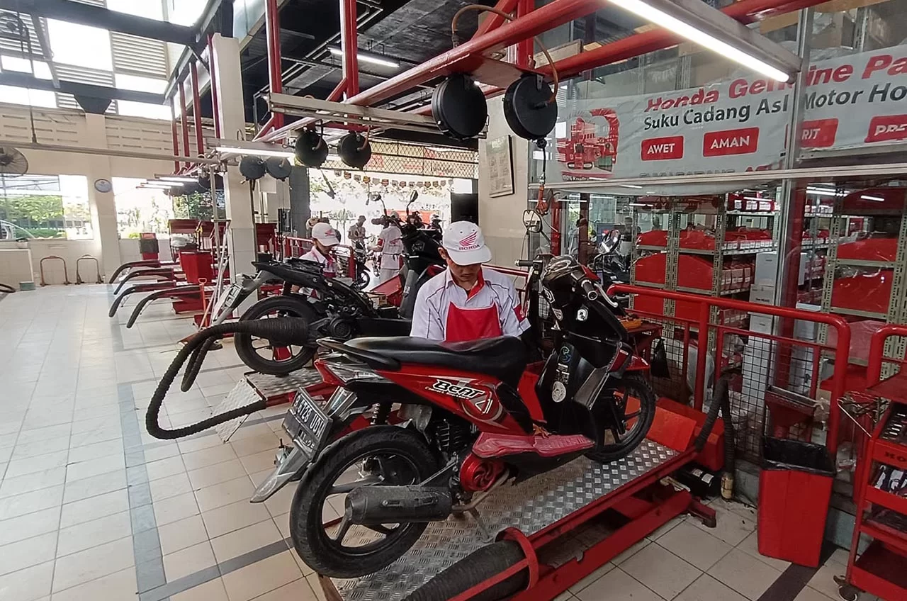 Promo Berkah Mudik: Manjakan Pemudik Dengan Perawatan Berkala Sepeda Motor Honda