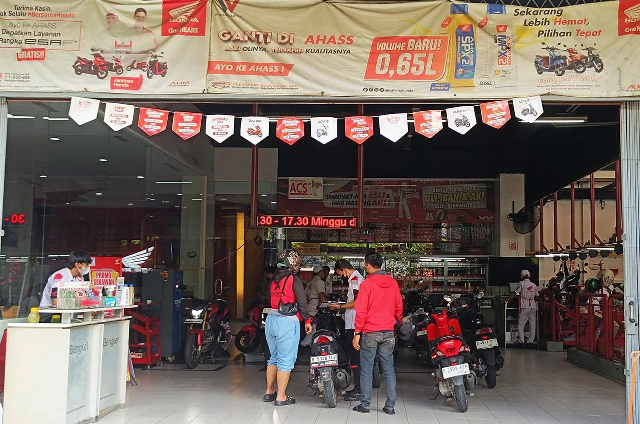Promo Berkah Mudik: Manjakan Pemudik Dengan Perawatan Berkala Sepeda Motor Honda