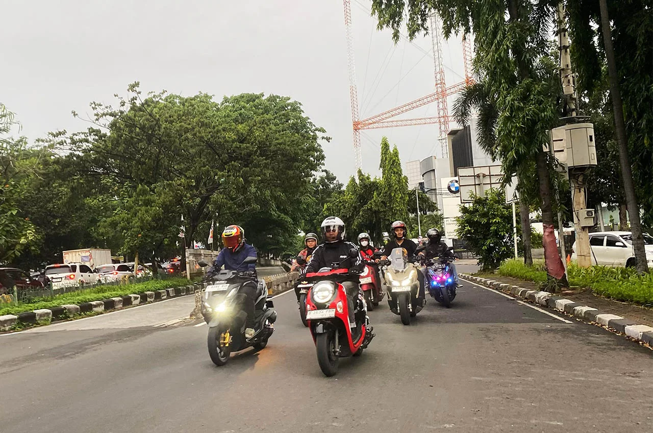 Ramadhan Bikers Honda Pererat Silaturahmi Honda Community Jakarta - Tangerang Lewat Berbuka Bersama