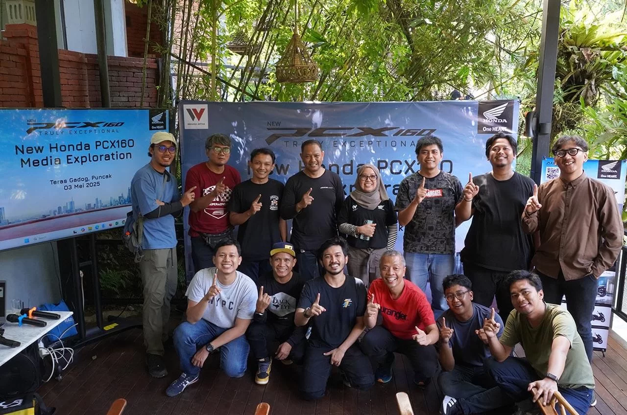 New Honda PCX160 Media Exploration, Konektivitas Tanpa Batas Dengan Honda RoadScync