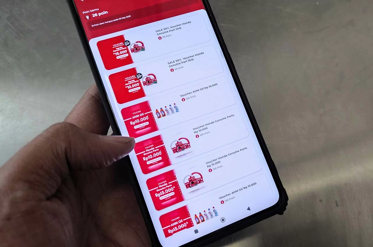 Aplikasi WANDA Hadirkan Beragam Voucher Menarik Bagi Konsumen Setia HONDA