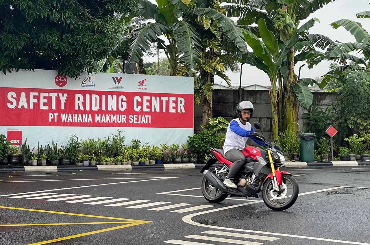 WMS Dorong Budaya Berkendara Aman Lewat Kampanye #Cari_aman Dan Fasilitas Safety Riding Di Jatake