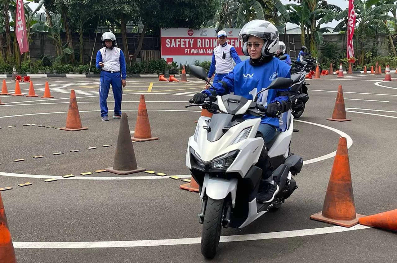 WMS Dorong Budaya Berkendara Aman Lewat Kampanye #Cari_aman Dan Fasilitas Safety Riding Di Jatake
