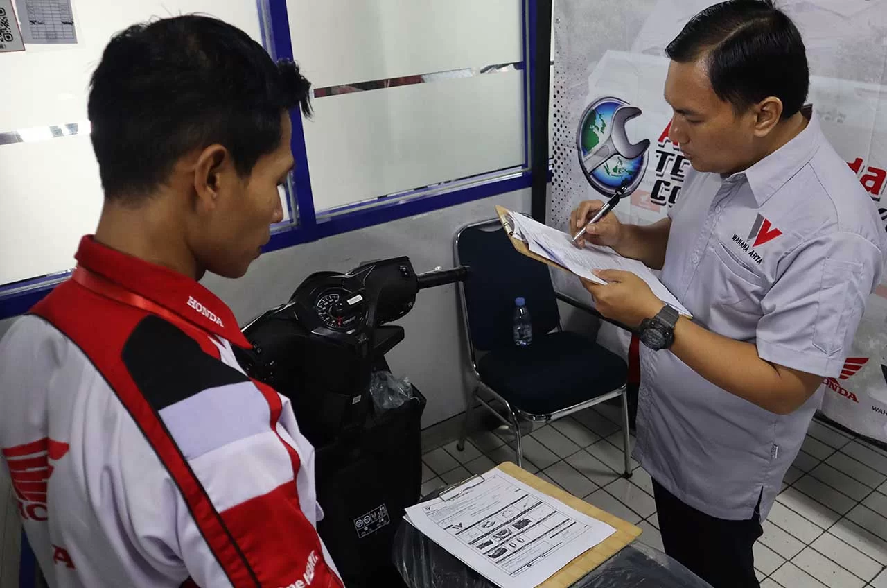 Uji Kualitas Tenaga After Sales Lewat Astra Honda Motor Technical Skill Contest