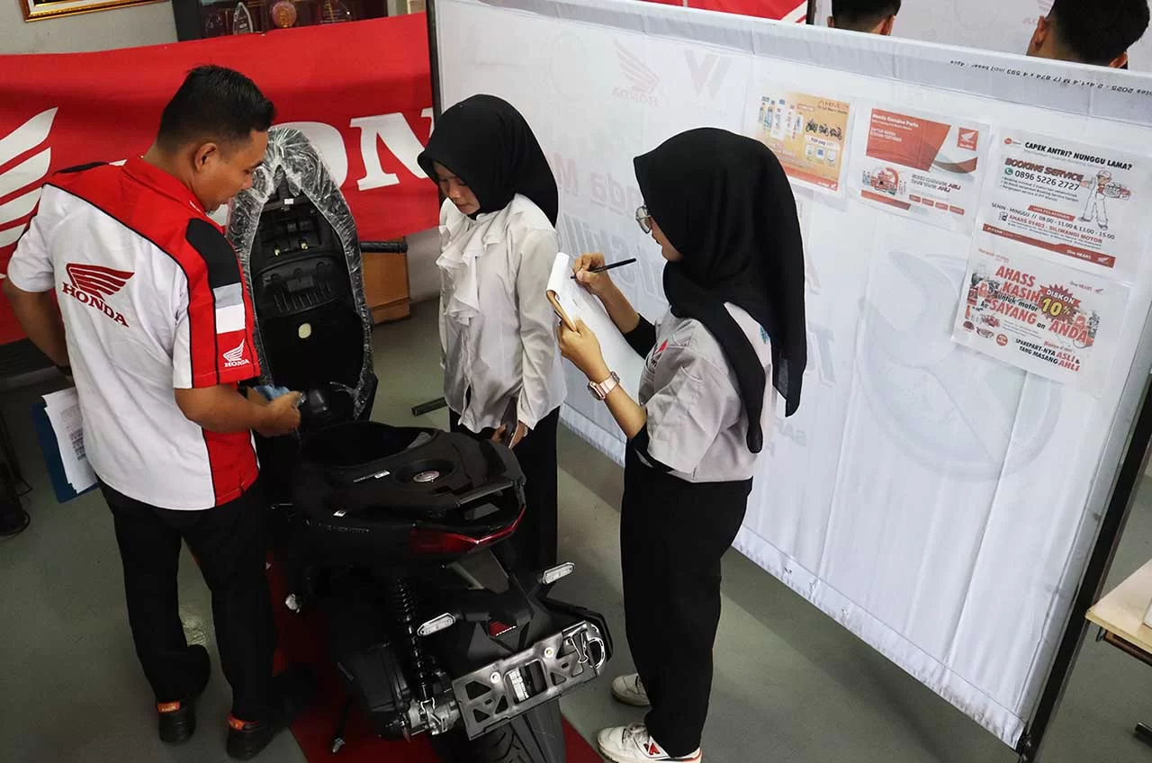 Uji Kualitas Tenaga After Sales Lewat Astra Honda Motor Technical Skill Contest