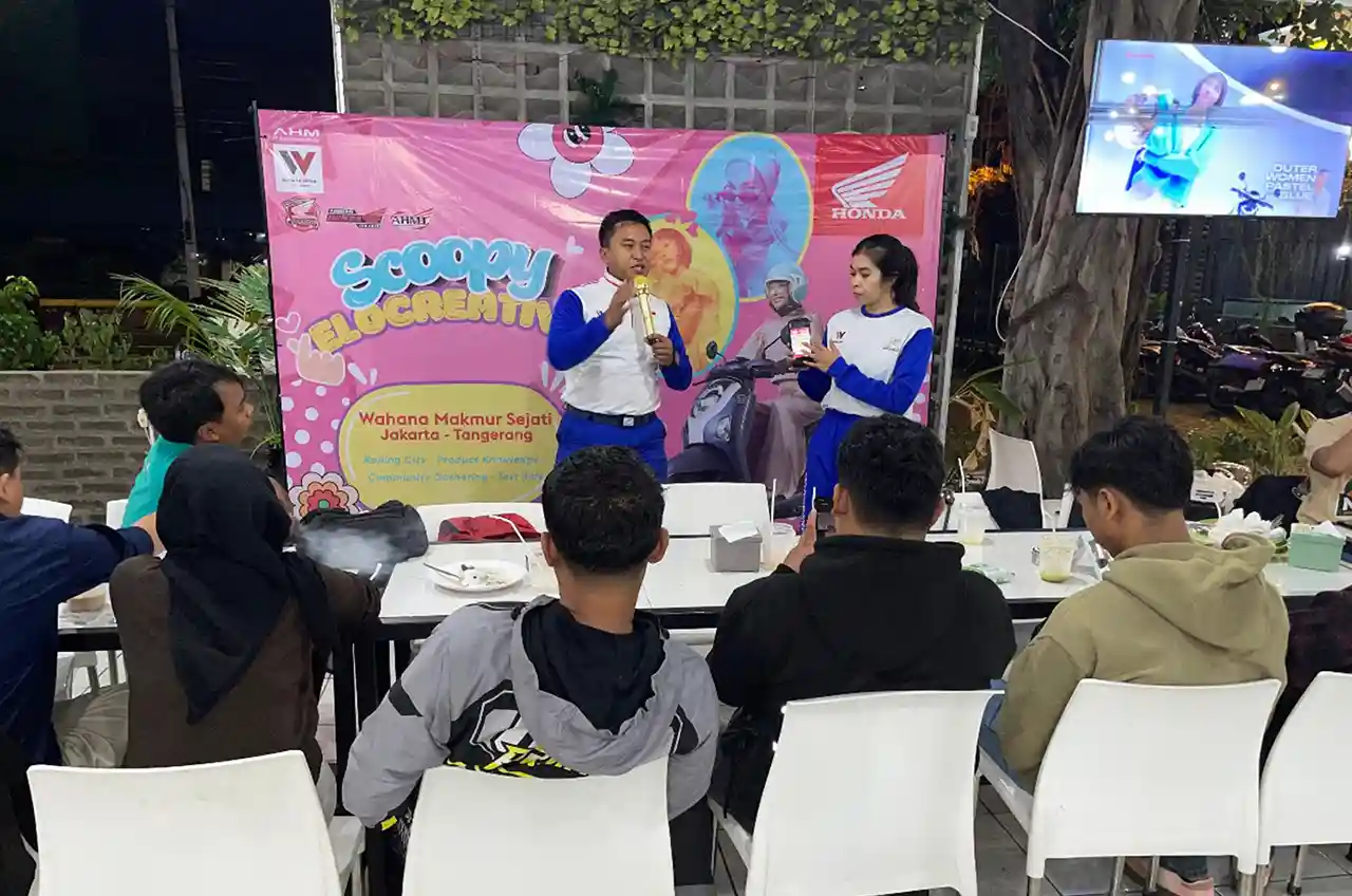 Scoopy Velocreativity Perpaduan Rolling City, Edukasi #Cari_aman, Dan Kompak Silaturahmi