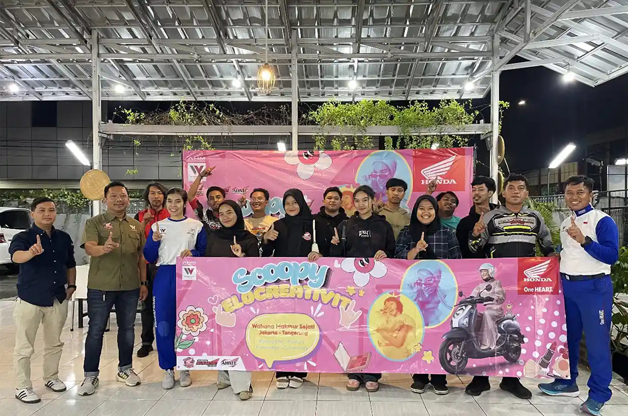 Scoopy Velocreativity Perpaduan Rolling City, Edukasi #Cari_aman, Dan Kompak Silaturahmi
