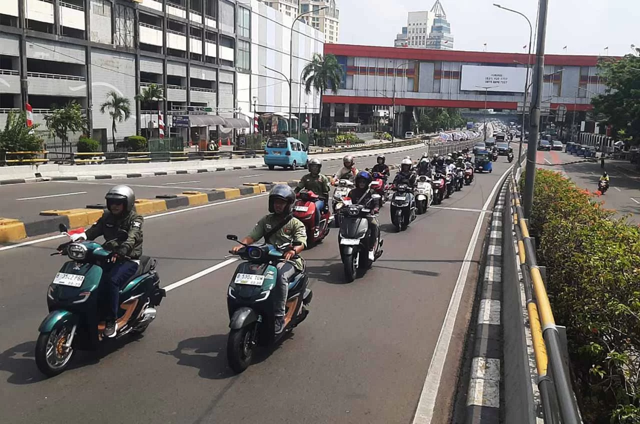 Convoy Merdeka 2025, Semangat Nasionalisme Dan #Cari_aman Di Jalan Raya