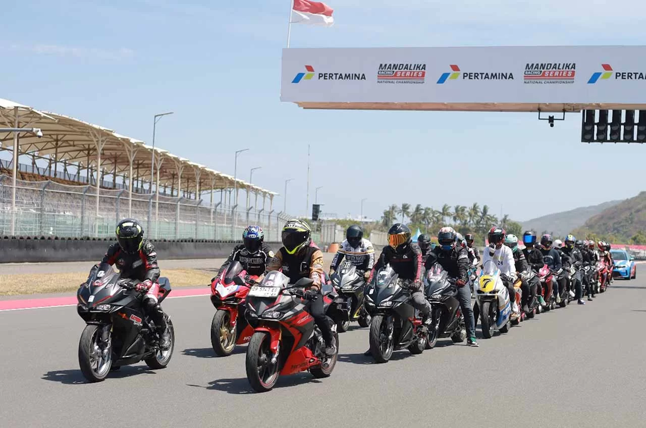 Honda Track Day Mandalika, Komunitas CBR Gathering Sambil Rasakan Kemegahan Sirkuit Balap