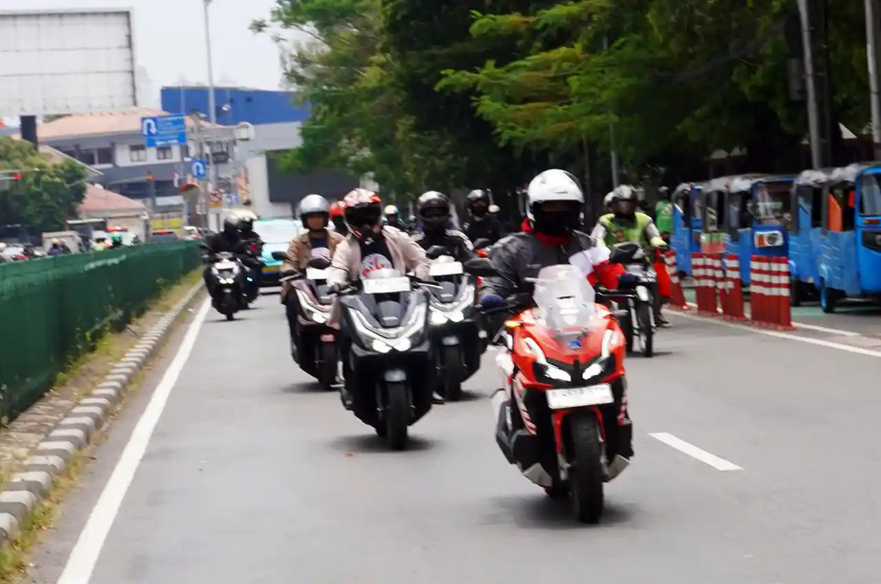#Cari_aman Di Jalan Raya: Etika Mengerem Jadi Kunci Selamat Berkendara Roda Dua