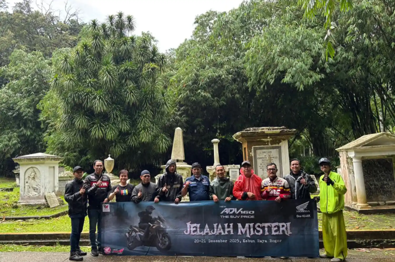 Tutup Tahun Seru Bareng Komunitas Honda Lewat ADV160 Jelajah Misteri Bogor