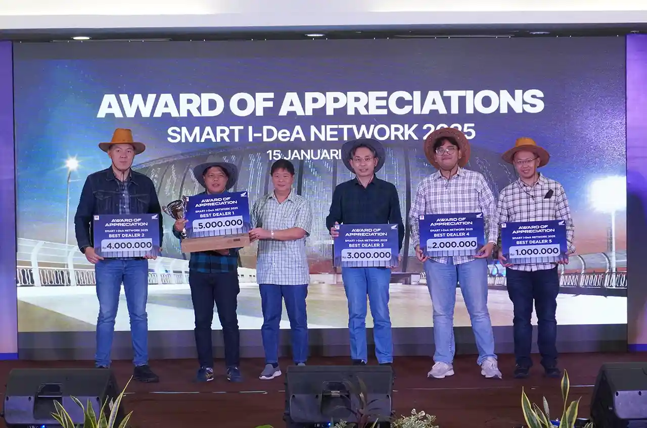 PT Wahana Makmur Sejati Gelar Dealers Meeting & Gala Dinner, Perkuat Sinergi Bisnis Motor Honda