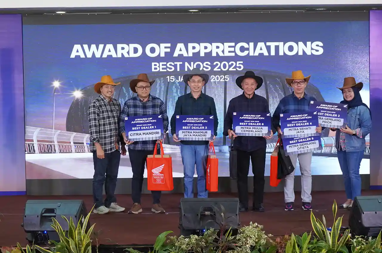 PT Wahana Makmur Sejati Gelar Dealers Meeting & Gala Dinner, Perkuat Sinergi Bisnis Motor Honda