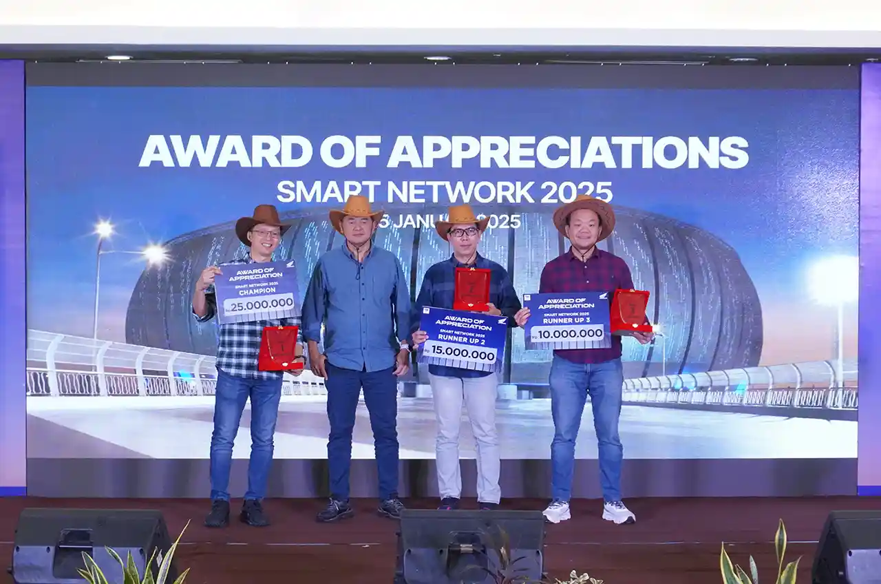 PT Wahana Makmur Sejati Gelar Dealers Meeting & Gala Dinner, Perkuat Sinergi Bisnis Motor Honda