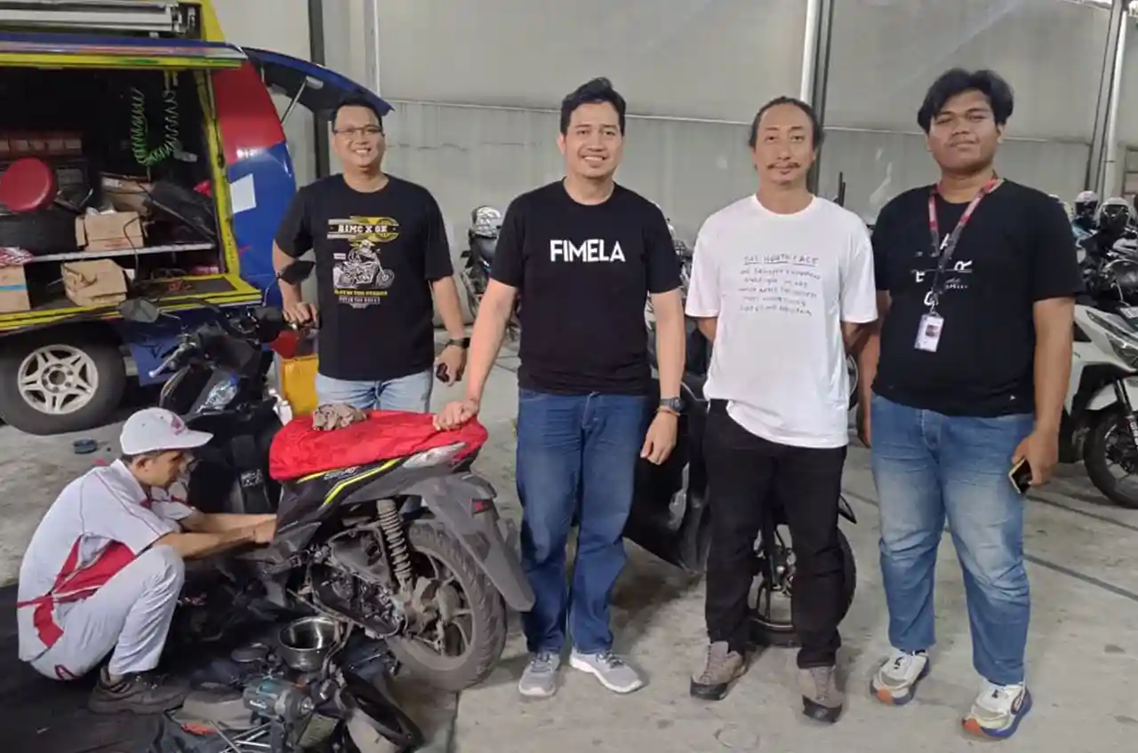 PT Wahana Makmur Sejati Dukung Mobilitas Insan Pers Lewat Layanan Servis Motor Keliling (SEMOK)