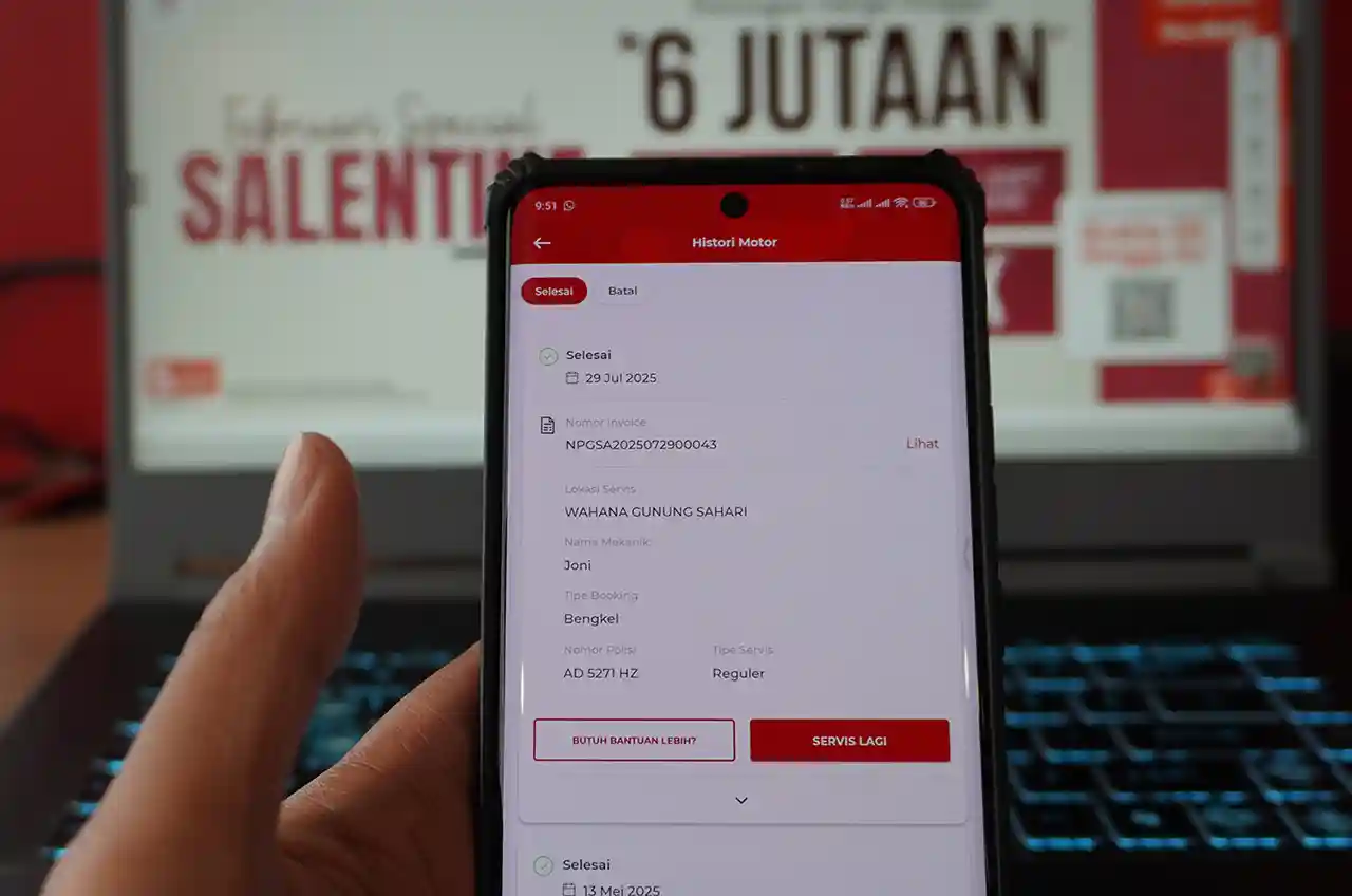 PT WMS Perkuat Layanan Digital Melalui Fitur Riwayat Dan Kwitansi Servis Digital Di Aplikasi Wanda