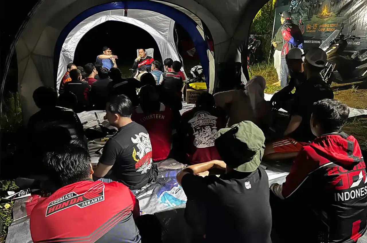 Honda Bikers Fun Motour Camp 2026, Perkuat Solidaritas Komunitas Honda Jakarta