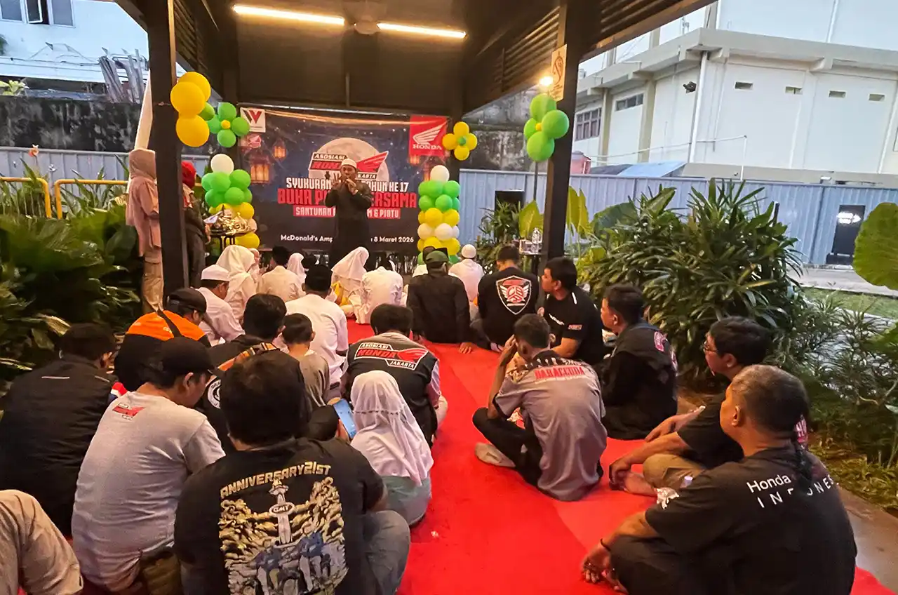 Sweet Seventeen AHJ, Soliditas Komunitas Honda Jakarta Dalam Semangat Kebersamaan Ramadan