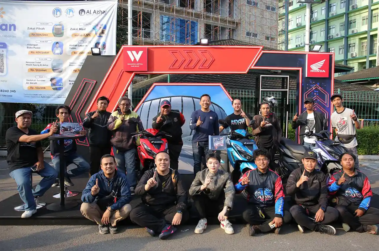 Komunitas Vario Jakarta Perkuat Eksistensi Lewat Riding Dan Aktivitas Positif