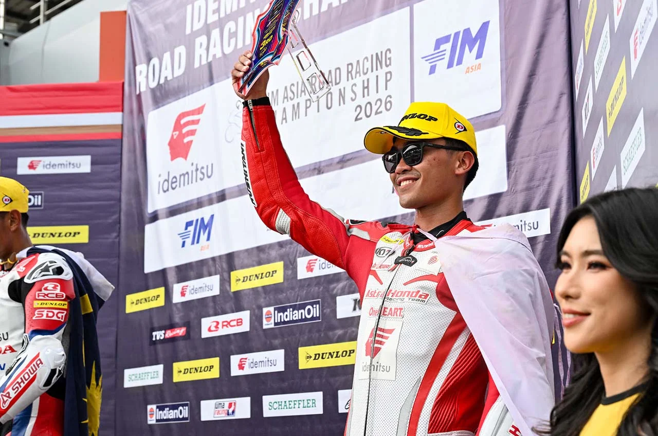 Astra Honda Membuka Musim Dengan Raihan Podium Di ARRC Sepang