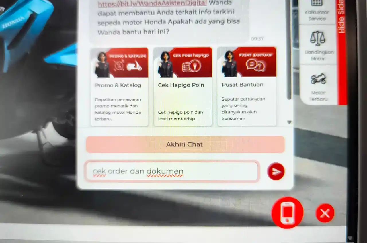 Tunggu Motor Nggak Perlu Deg-degan, WANDA Hadirkan Fitur Tracking Dokumen Transparan Dan Real-Time