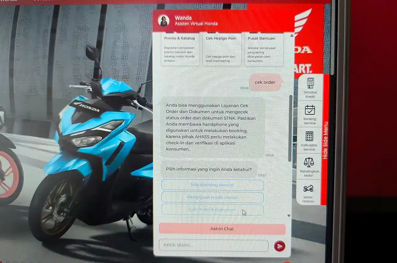 Tunggu Motor Nggak Perlu Deg-degan, WANDA Hadirkan Fitur Tracking Dokumen Transparan Dan Real-Time