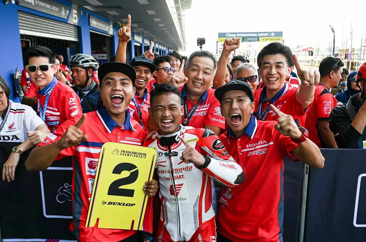 Astra Honda Amankan Podium Dan Panen Poin Penting Di Race 1 ARRC Buriram