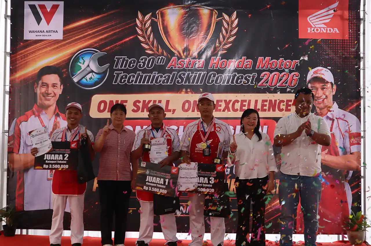 AHM Technical Skill Contest 2026 Regional Jakarta-Tangerang, 900 Kontestan Berebut Tiket Nasional