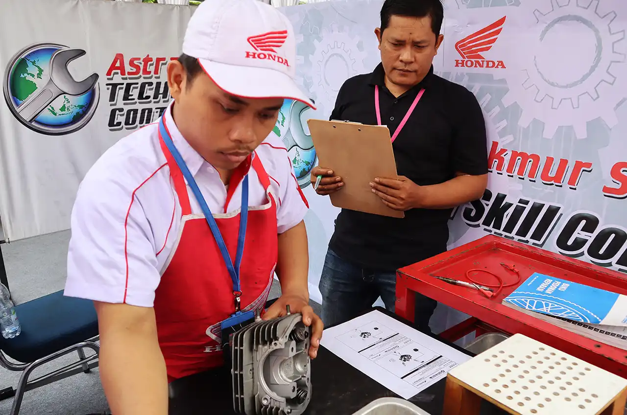 AHM Technical Skill Contest 2026 Regional Jakarta-Tangerang, 900 Kontestan Berebut Tiket Nasional