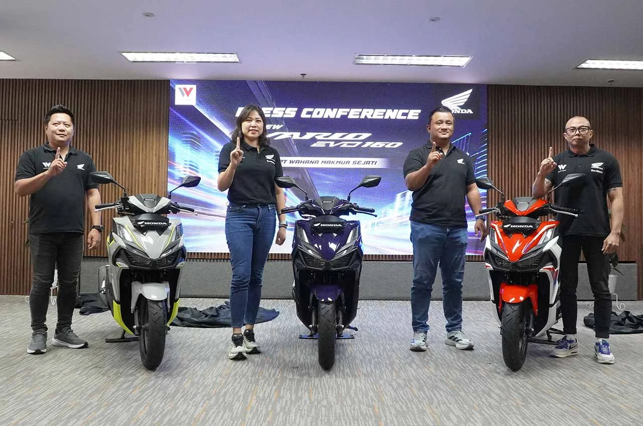 PT Wahana Makmur Sejati Kenalkan Skutik Sporti Favorit Masyarakat, New Honda Vario EVO 160