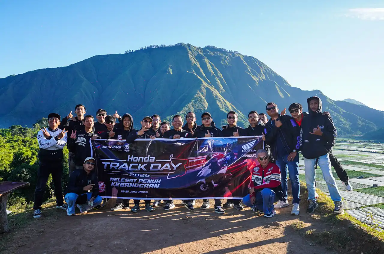 Honda Track Day 2026, Komunitas Honda Vario 160 Jakarta - Tangerang Jajal Sirkuit Mandalika